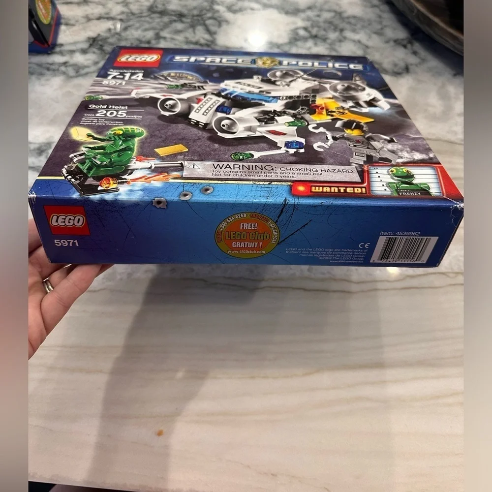 Lego Space Police Gold Heist (5971) New in Box sealed Retired set